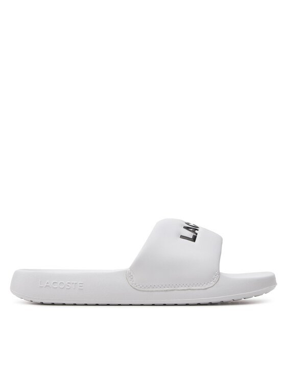 Lacoste Klapki Serve Slide 1.0 747CFA0032 Biały
