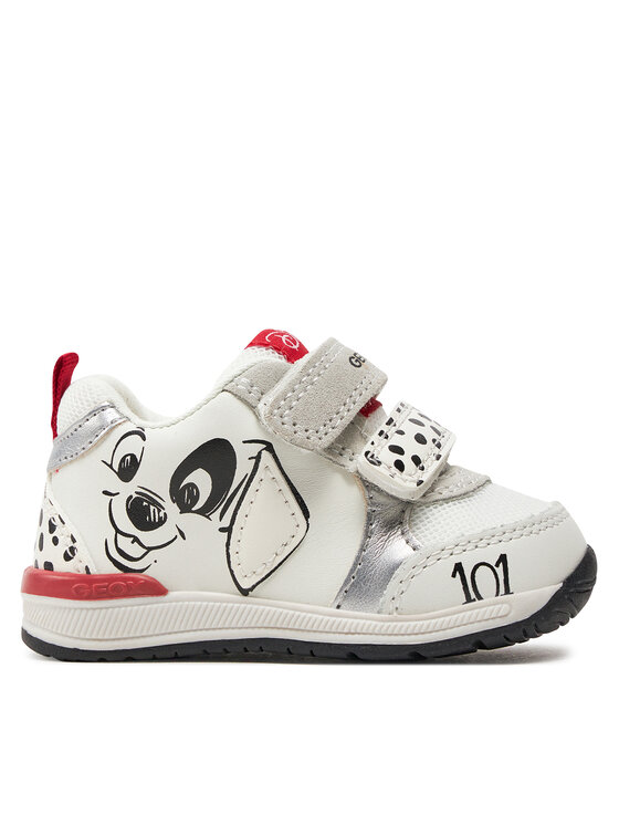 Geox Sneakersy B Rishon Girl B450LB 085NF C0050 Biały