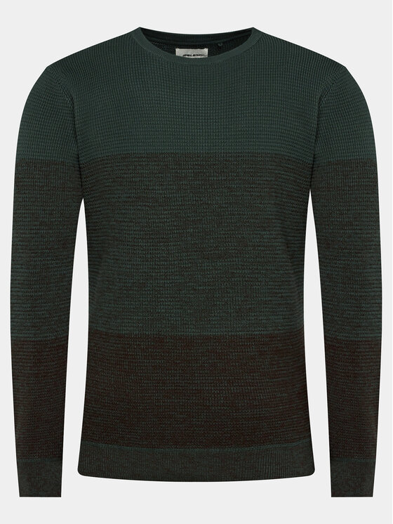 Blend Sweter 20715860 Zielony Regular Fit