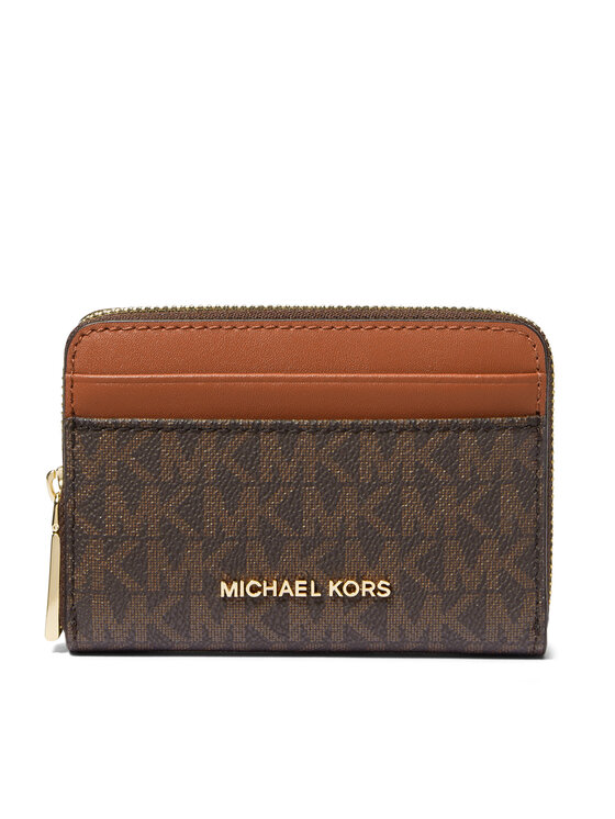 MICHAEL Michael Kors Duży Portfel Damski 32T4GJ6Z5B Brązowy