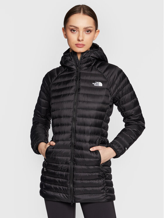 The North Face Kurtka puchowa New Trevail NF0A7Z85 Czarny Regular Fit