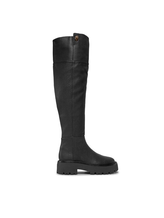 Kurt Geiger Kozaki 225-Shoreditch Otk Chunky 655100109 Czarny