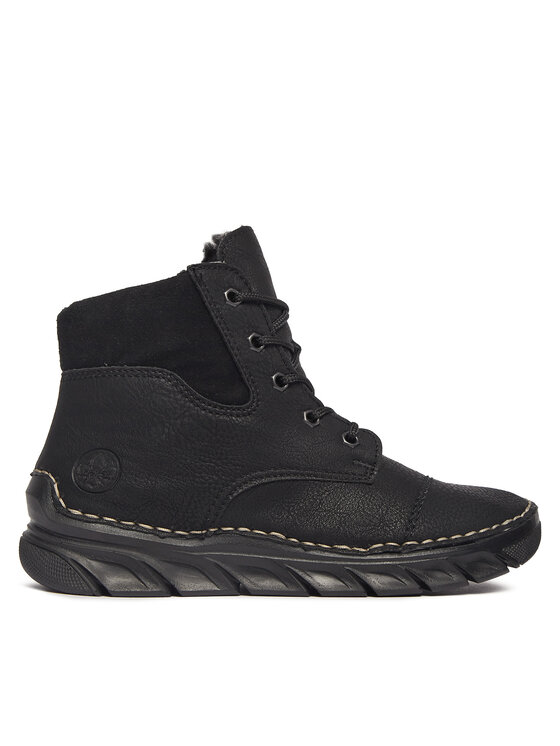 Rieker Botki 55000-00 Czarny