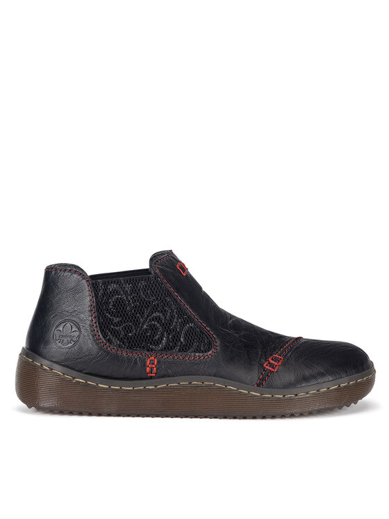 Rieker Sztyblety L8491-00 Czarny