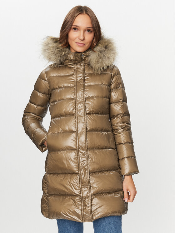 Hetregó Kurtka puchowa Lilith 8K726M 23WD05 Brązowy Regular Fit