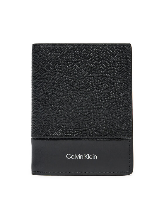 Calvin Klein Duży Portfel Męski Ck Must Bifold 10cc K50K512679 Czarny