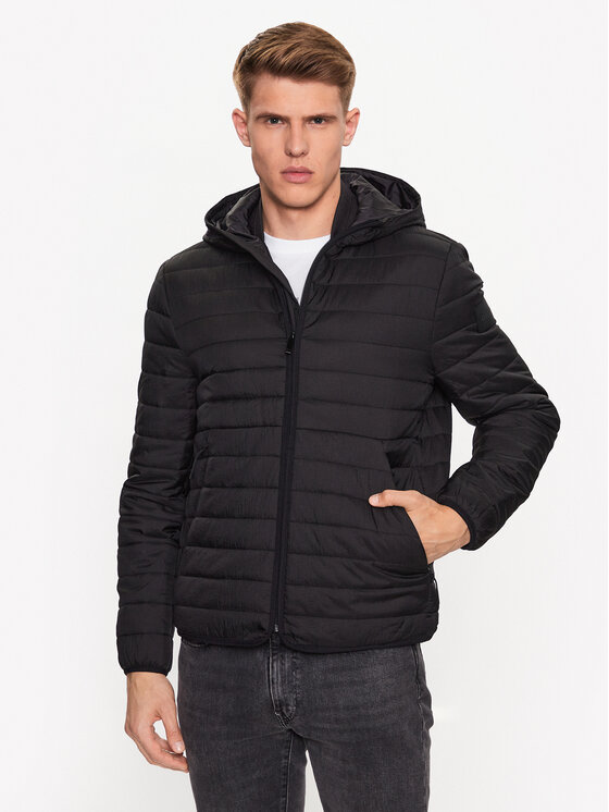 Calvin Klein Kurtka przejściowa K10K111464 Czarny Regular Fit