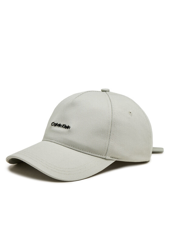 Calvin Klein Czapka z daszkiem Elevated Softs K60K611905 Szary