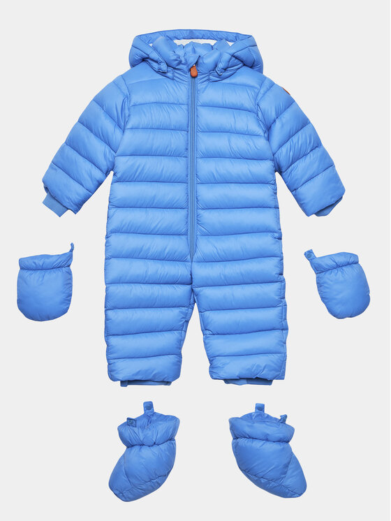 Save The Duck Kombinezon zimowy Storm I30002X GIGA17 Niebieski Regular Fit