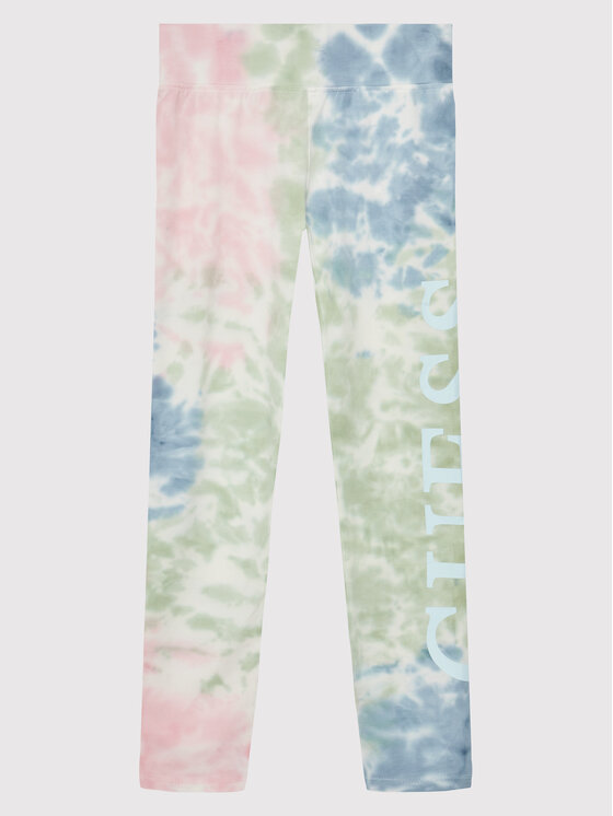 Guess Legginsy J2YB17 J1300 Kolorowy Slim Fit