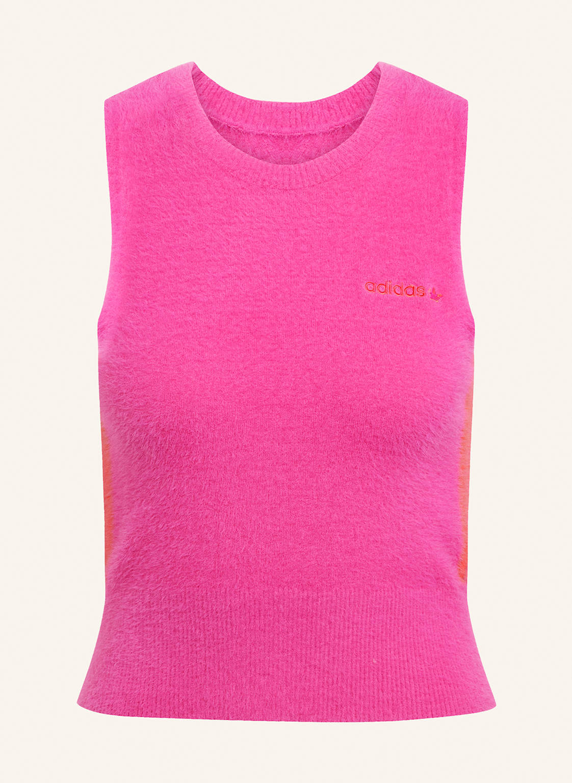 Adidas Originals Top Z Dzianiny Fluffy Knitted pink