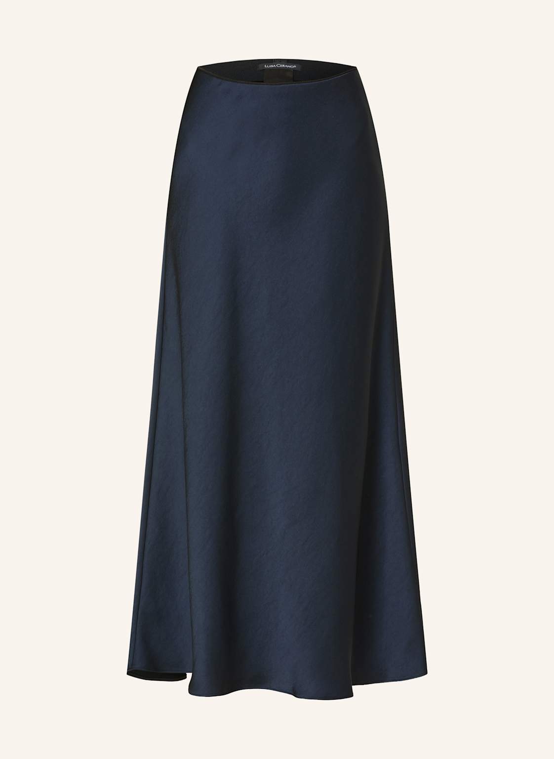 Luisa Cerano Spódnica Satynowa blau