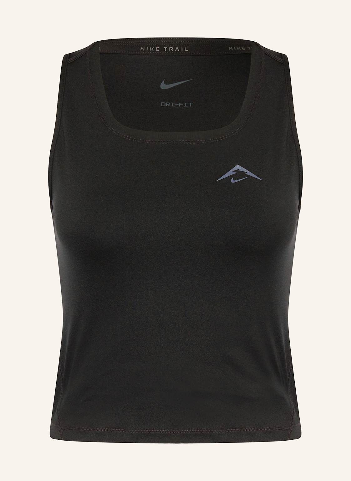 Nike Top Do Biegania Trail Dri-Fit schwarz