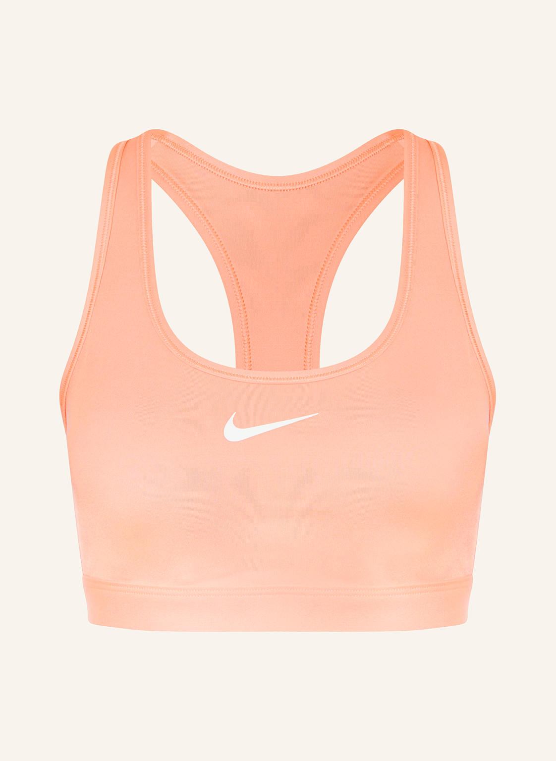 Nike Biustonosz Sportowy Swoosh orange