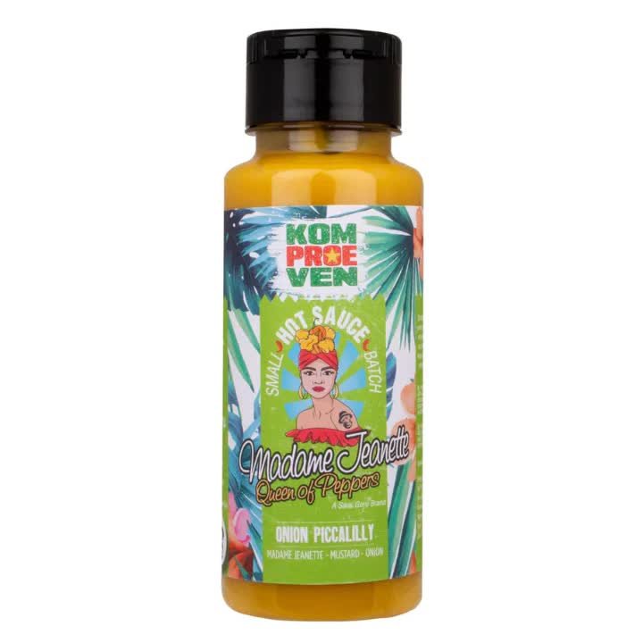 OSTRE PICCALILLY pikantny sos Madame Jeanette ONION PICCALILLY HOT SAUCE