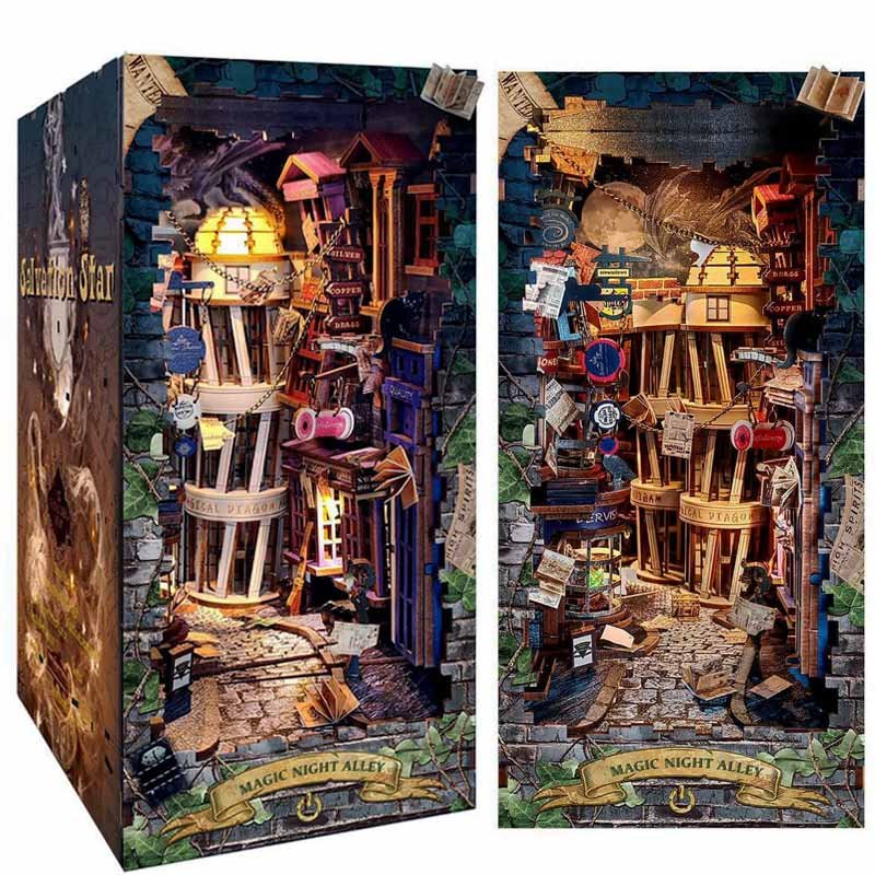Miniaturowy domek Book Nook - Alejka ocalenia - Joincon