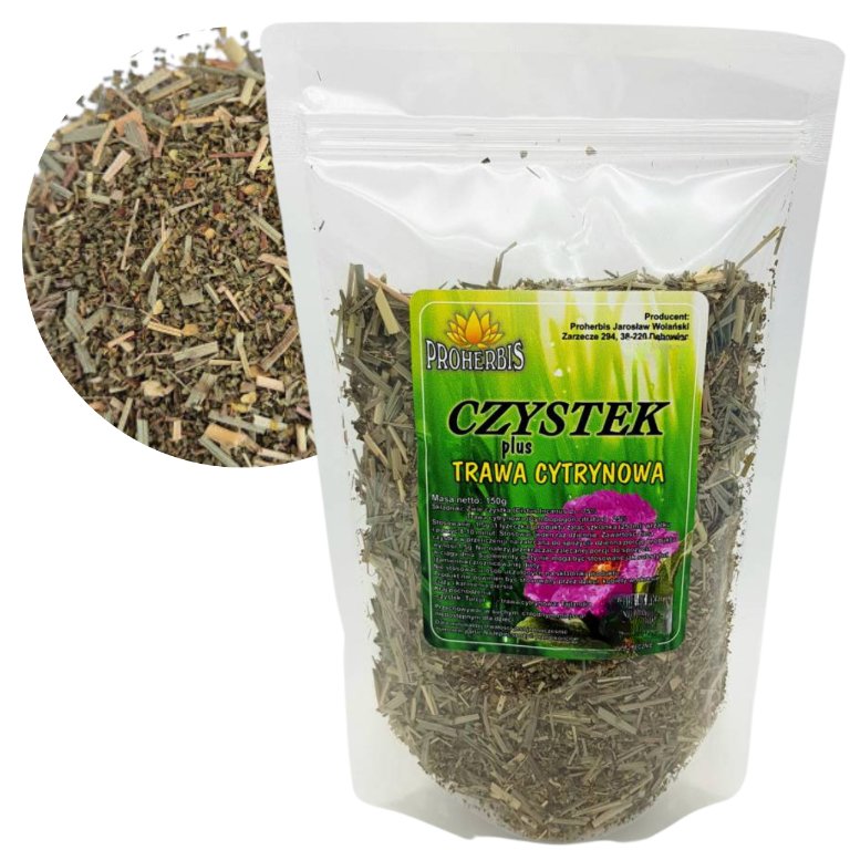 Czystek z trawą cytrynową zdrowie orzeźwienie każdego dnia 150g