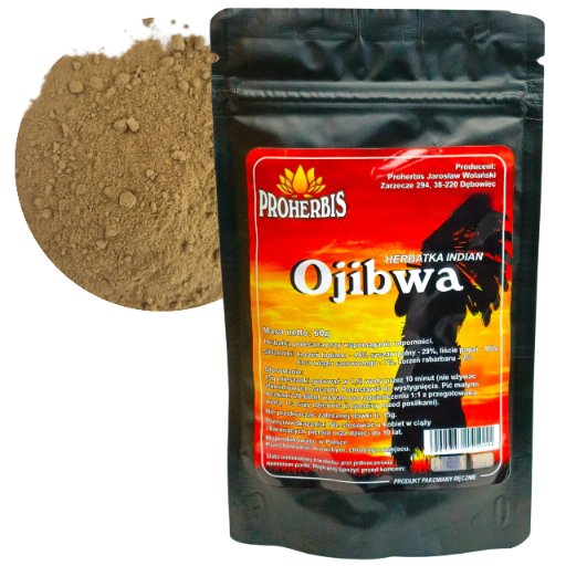 Herbatka Indian Ojibwa 60 g naturalna mieszanka wspierająca odporność