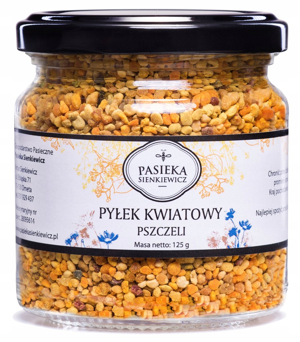 PYŁEK KWIATOWY PSZCZELI 125G