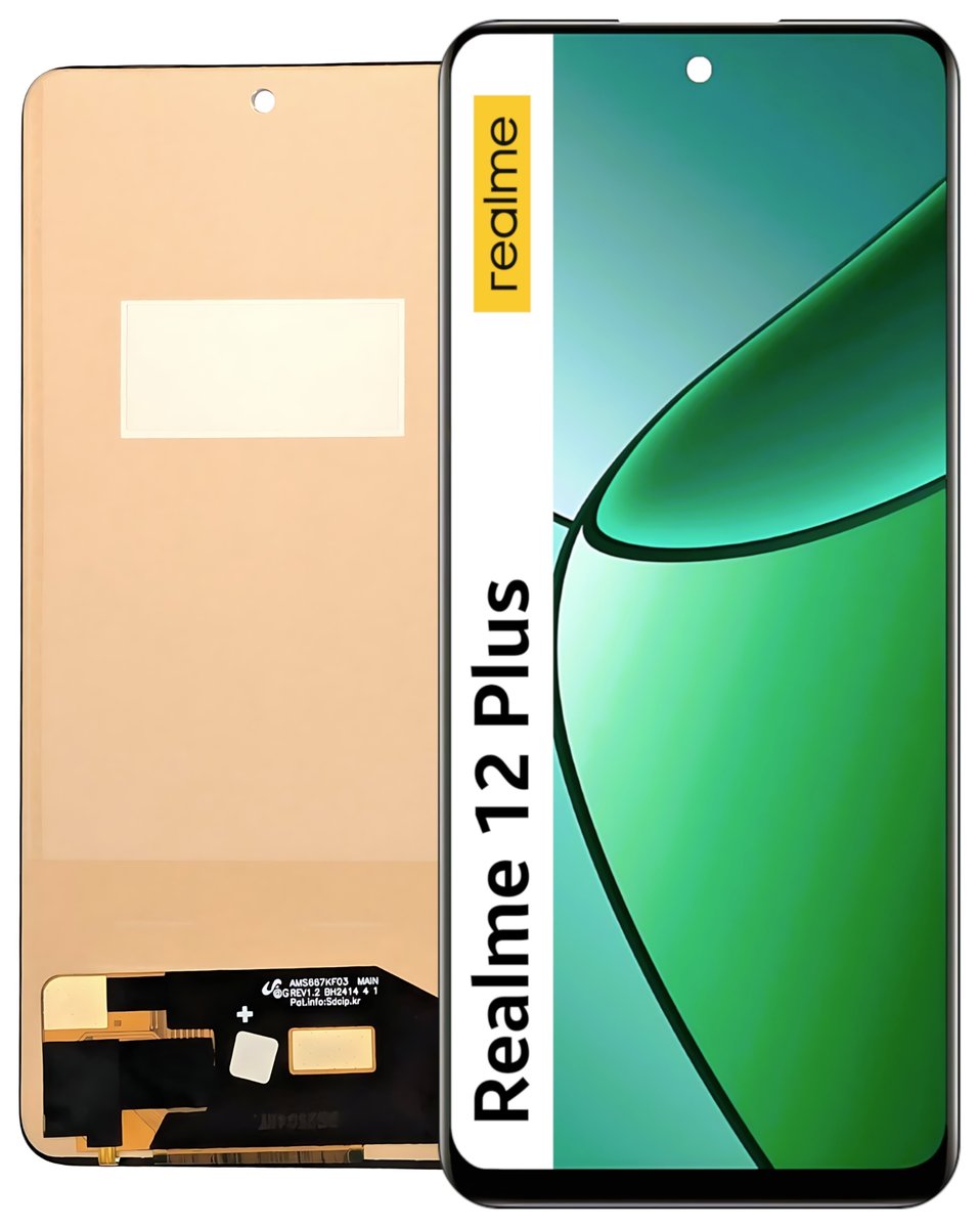 Wyświetlacz do Realme 12 Plus Ekran LCD Incell RMX3867