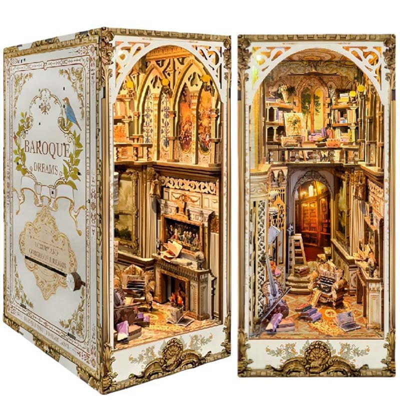 Miniaturowy domek Book Nook - Klasyczny barok - Joincon