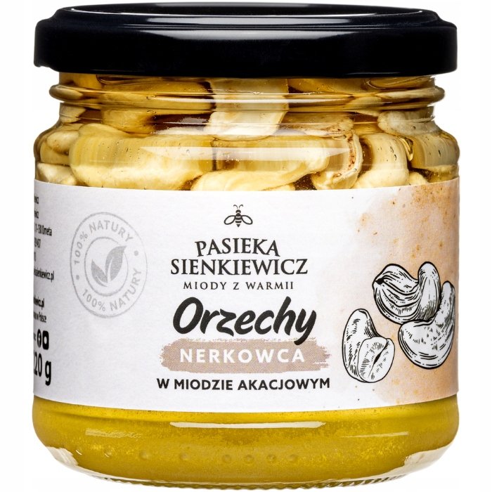 ORZECHY NERKOWCA W MIODZIE 220g