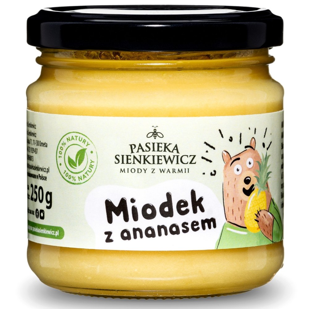 MIODEK Z ANANASEM 250G