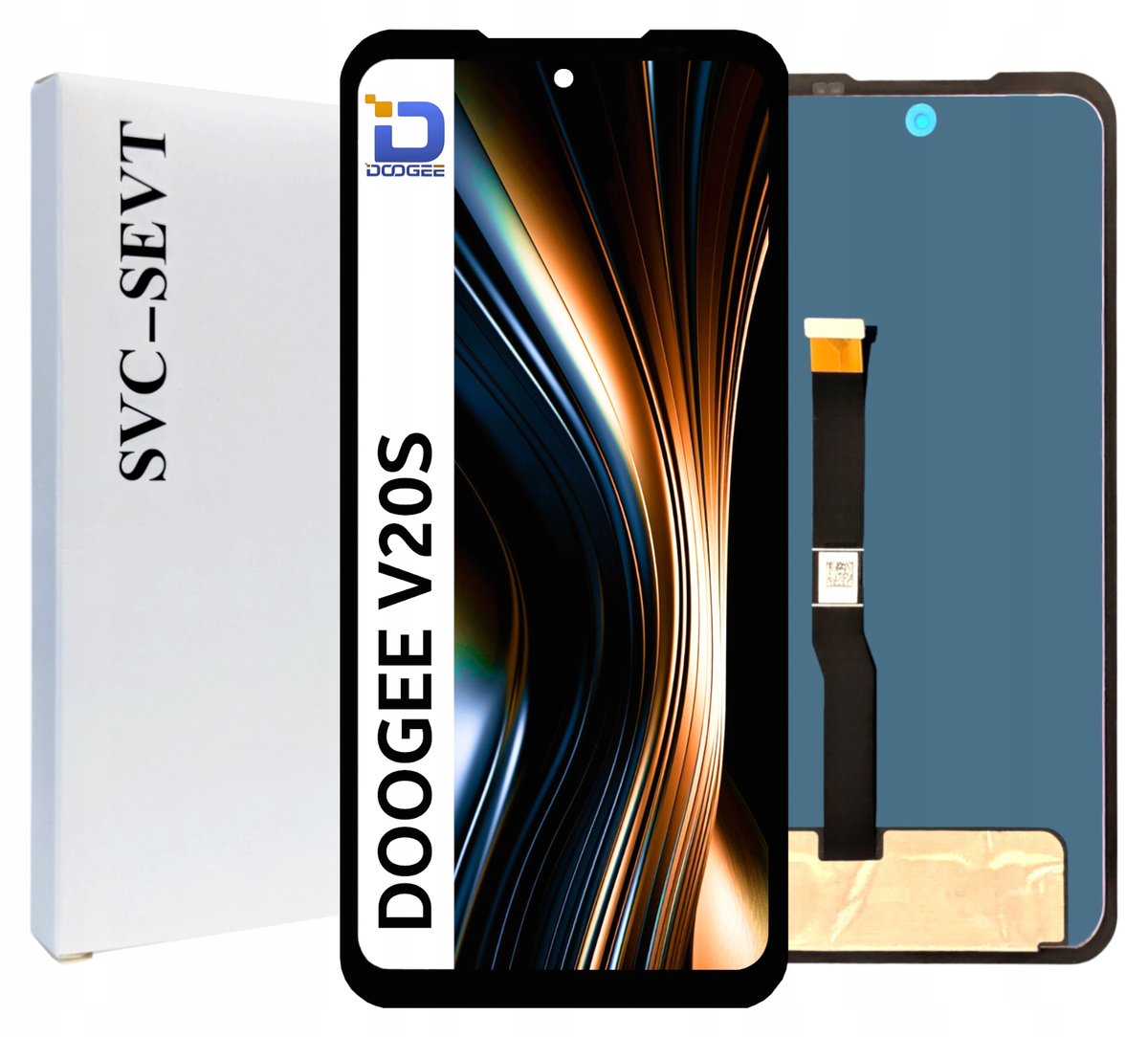 Wyświetlacz do Doogee V20S Ekran LCD Oryginał Zila