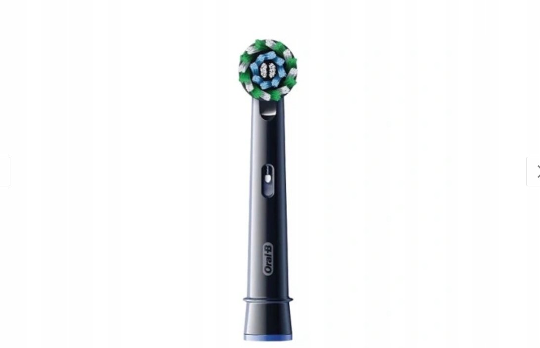 ORAL-B Pro Cross Action oryginalna końcówka do szczoteczki 1 szt. czarna