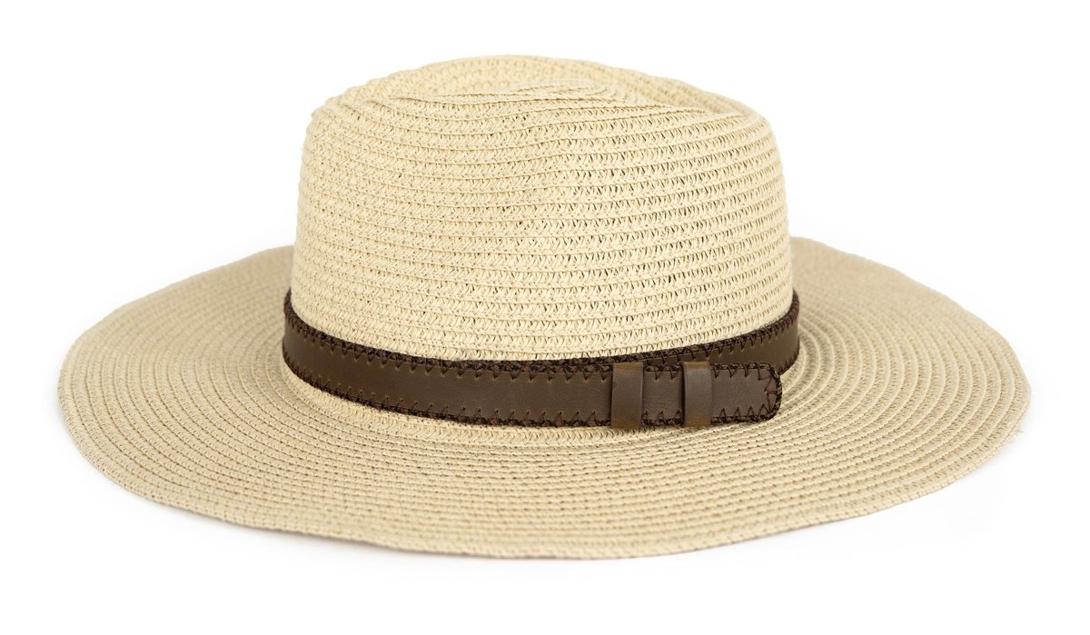 Kapelusz Damski Męski Słomkowy Plażowy Kowbojski Regulowany Uniwersalny