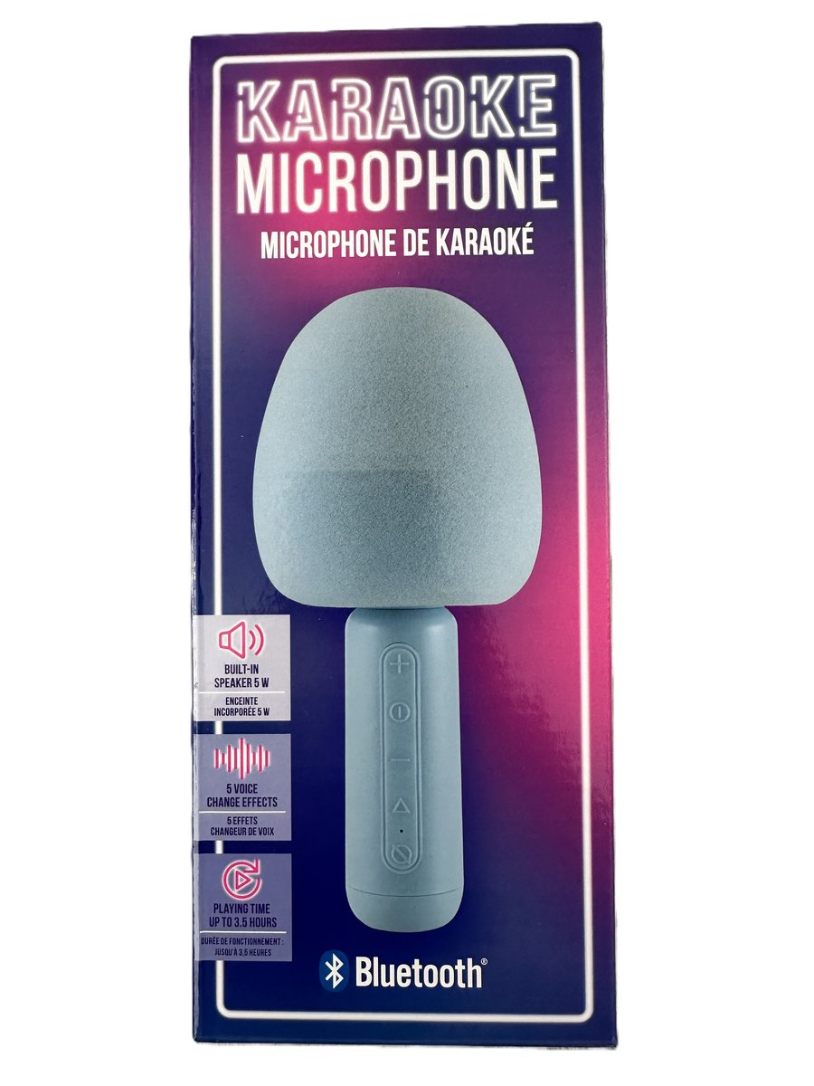 Mikrofon karaoke bezprzewodowy dla dzieci do śpiewania bluetooth