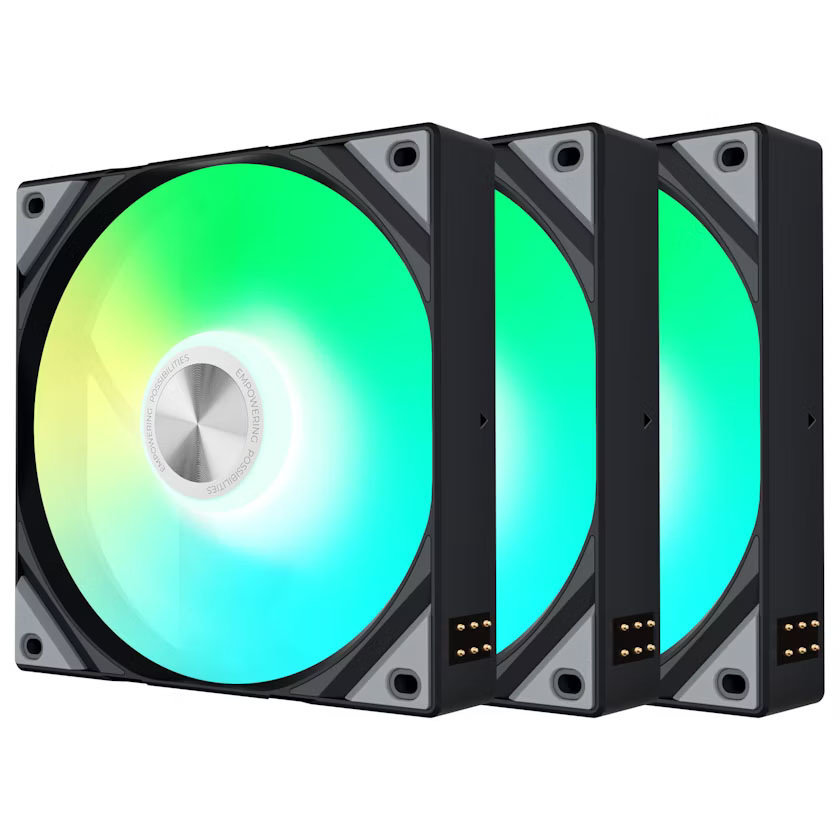 Wentylator Tryx Rota SL 120 ARGB Black, zestaw 3szt. 120mm