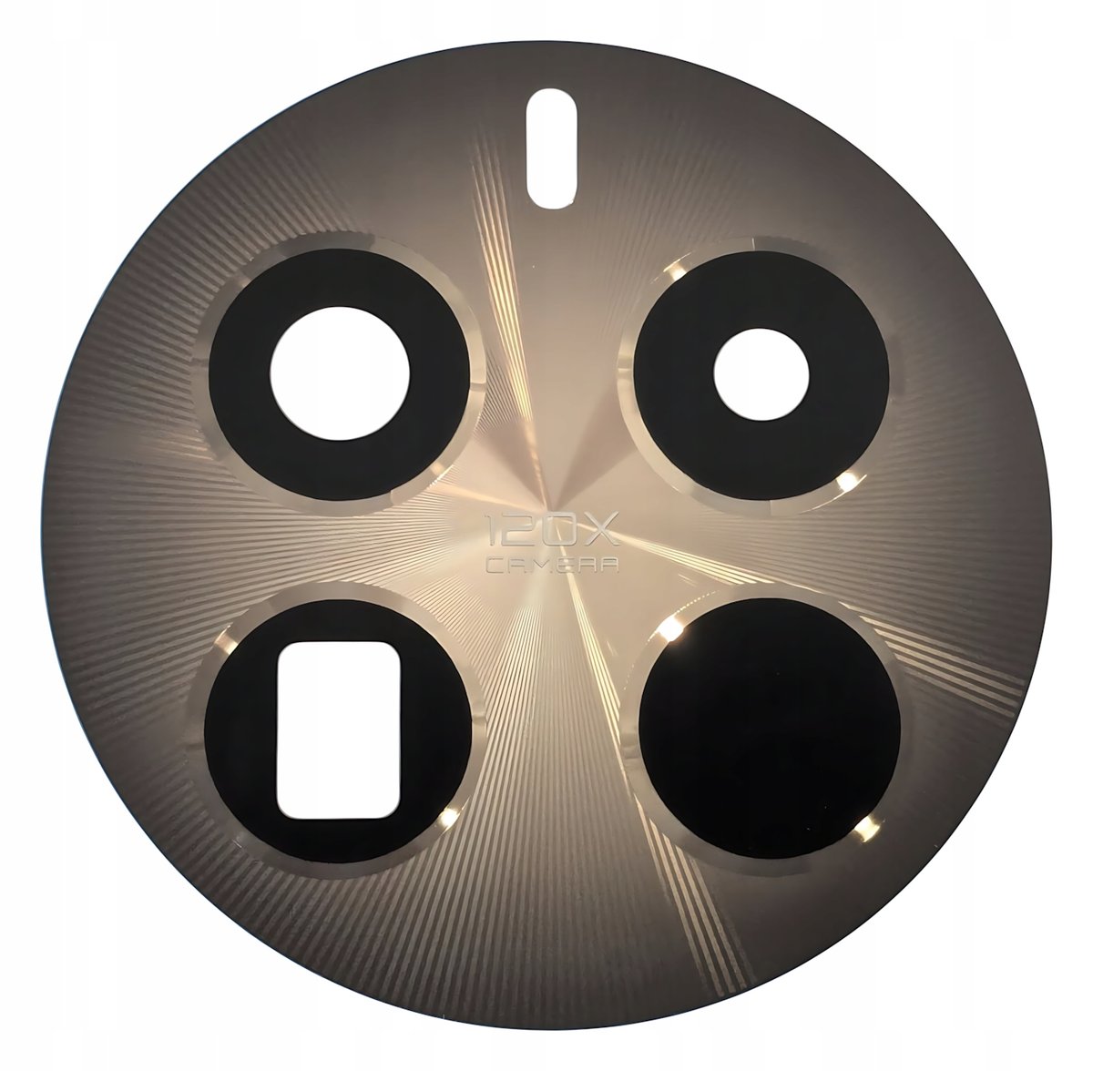 Szkło Aparatu do Realme 12 Pro Plus Szkiełko Szybka Osłona Obiektywu Beige