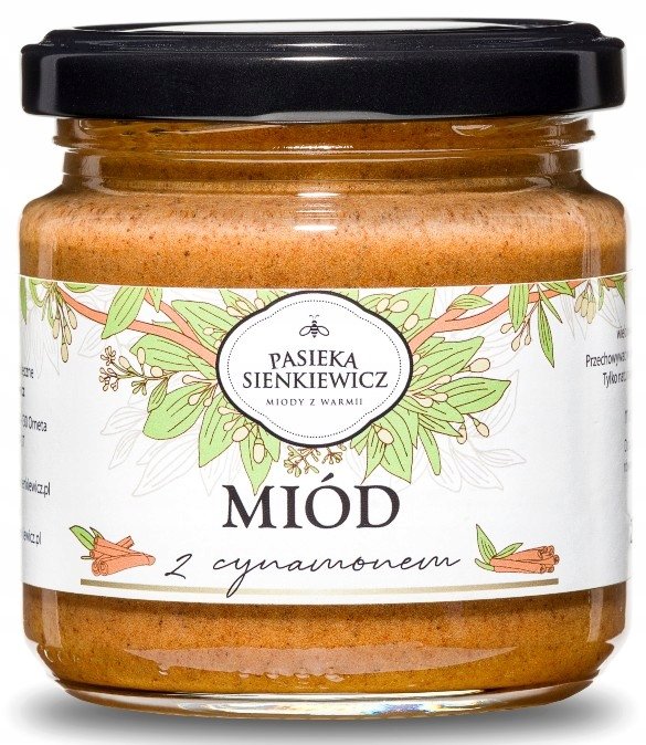 MIÓD Z CYNAMONEM 250G