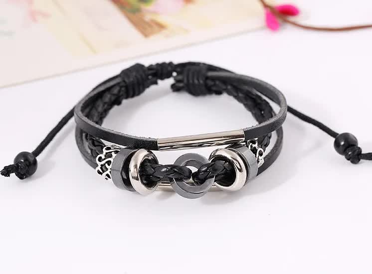 bransoletka BOHO BLACK czarna