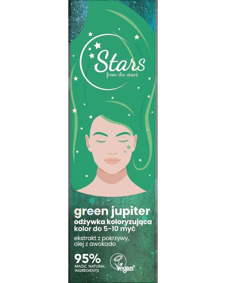 Stars from the stars Odżywka koloryzująca Green jupiter