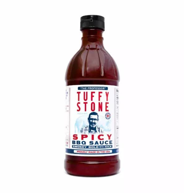 Amerykański SOS BBQ GLAZURA ostry sos barbecue Tuffy Stone Spicy BBQ Sauce