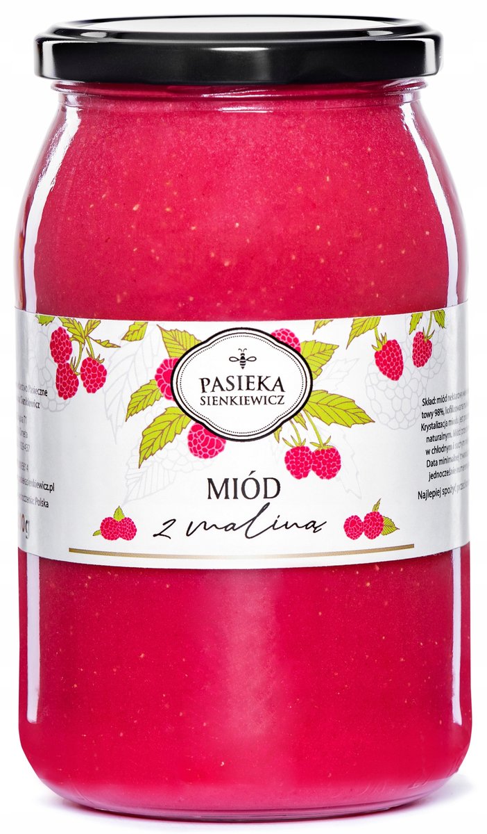 MIÓD Z MALINĄ 1200G