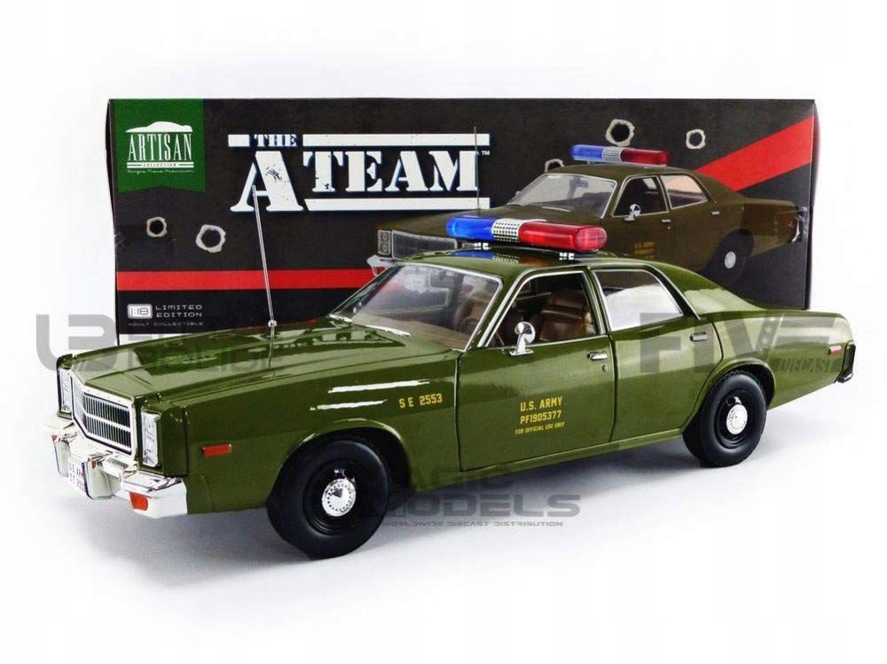 Greenlight Collectibles - 1/18 The A-Team (1983-87 Tv Series) Plymouth Fury