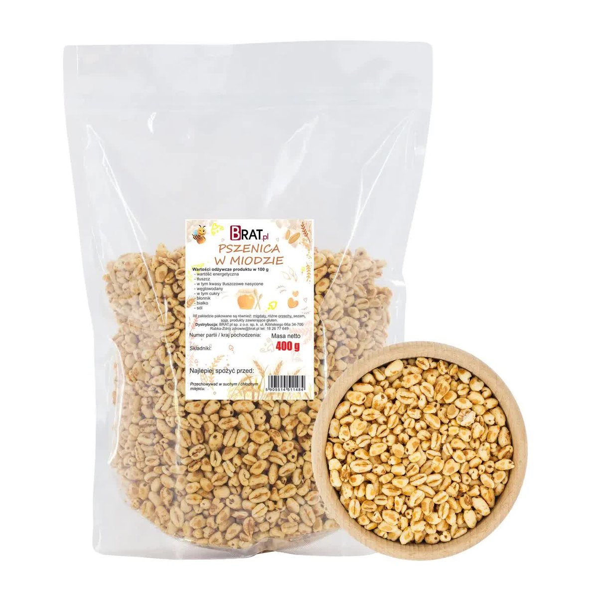 Pszenica w miodzie 400g