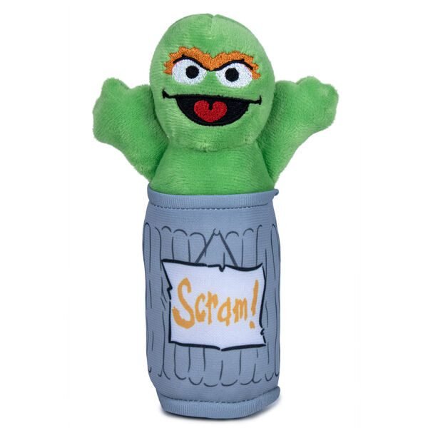 Maskotka pluszowa Oskar Zrzęda Ulica Sezamkowa 18 cm oryginalny z bajki