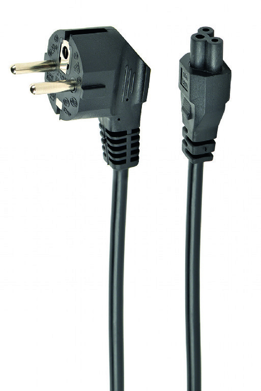 Gembird PC-186-ML12-0.5M kabel zasilające Czarny 0,5 m CEE 7/7 C5 panel