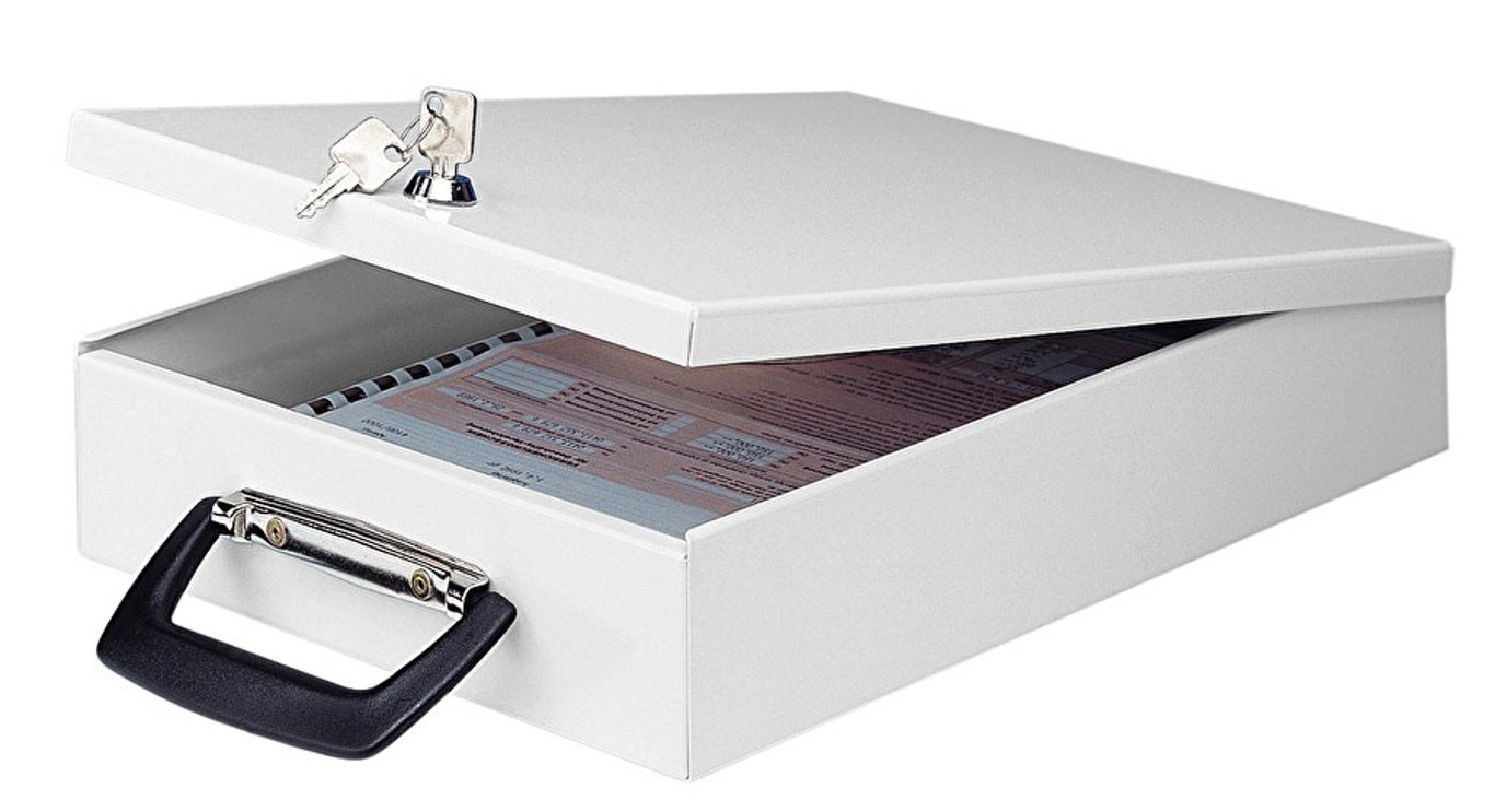 Wedo 102 1537 deska z klipsem na dokumenty Stal Szary