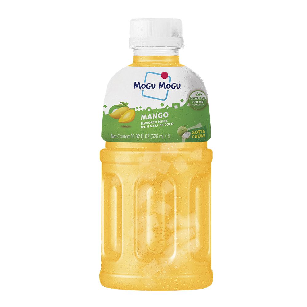 Mogu Mogu LUZ: Napój o smaku mango z galaretką kokosową 320 ml - Żywność
