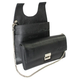 Portfel Skórzany Kelnerski Z Zawieszką na Pasek Cavaldi 3999 Skóra Licowa Duży Z Suwakiem 17,5 x 10 x 4 [cm]