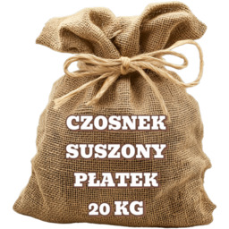 Opinie o Czosnek suszony płatek 20 kg HURT