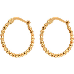 Złote kolczyki 585 koła prezent grawer pudełko