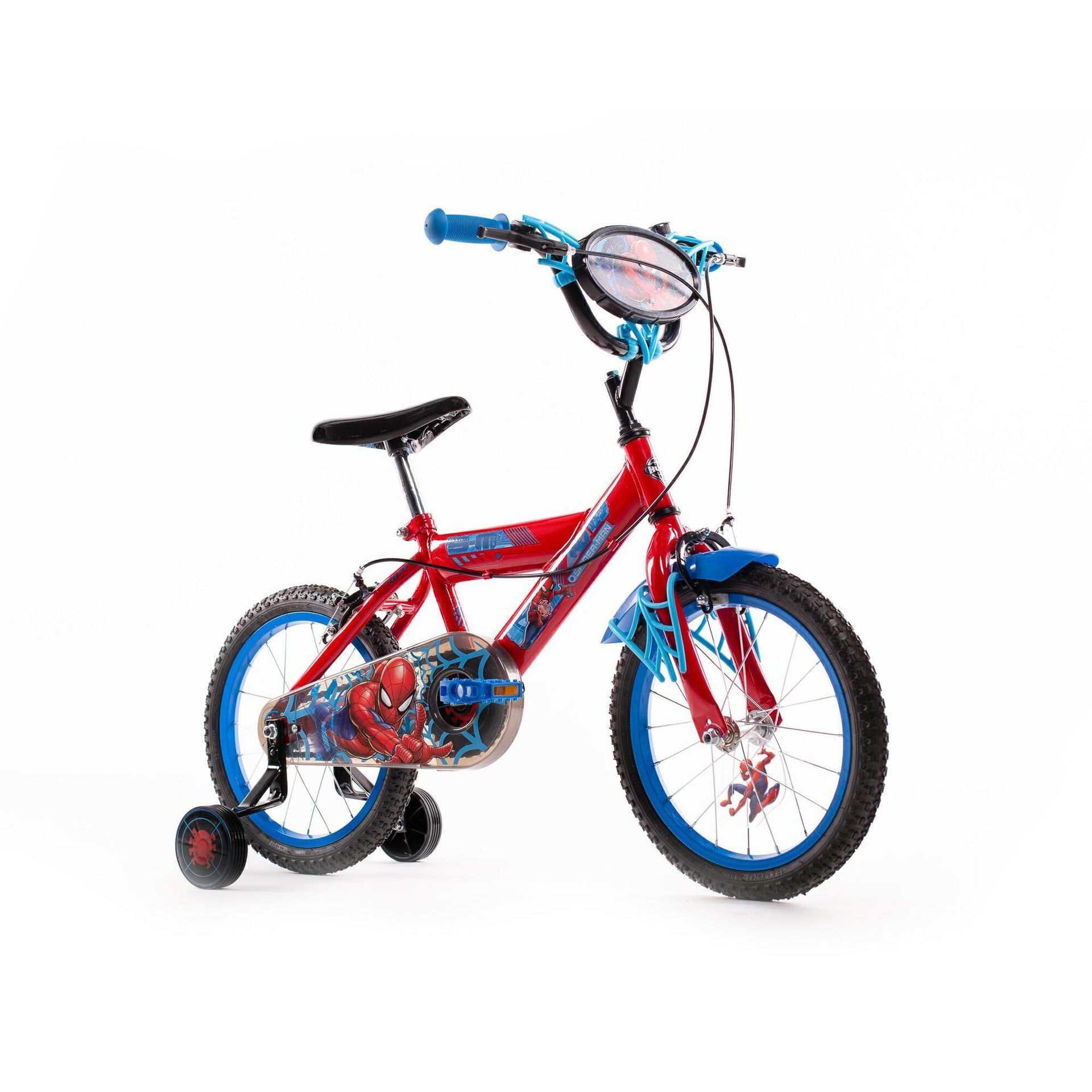 Huffy 16 Cal, Rower Marvel Spiderman Luxury Dziecko, Niebieski