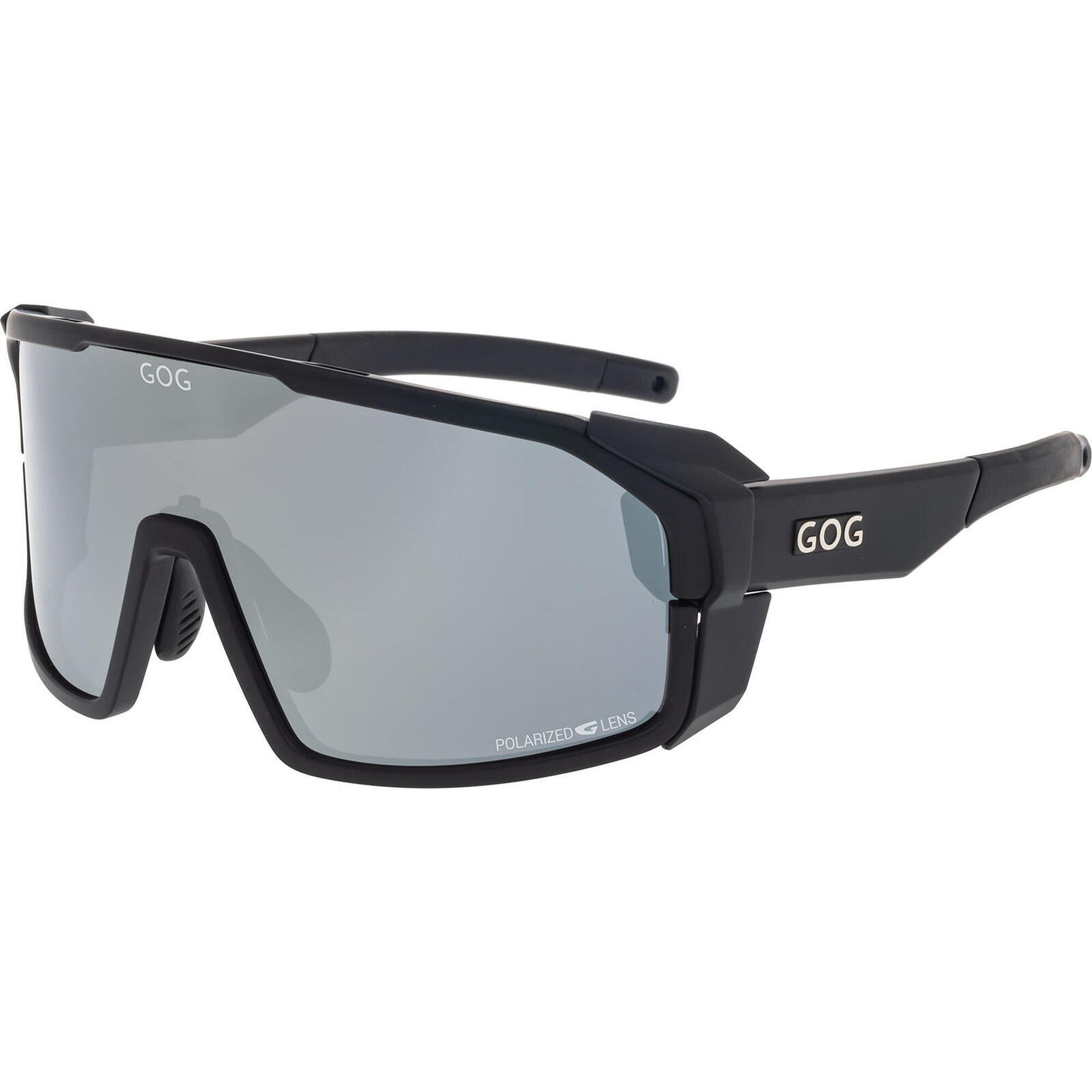 Okulary przeciwsłoneczne GOG Annapurna matt black/silver mirror