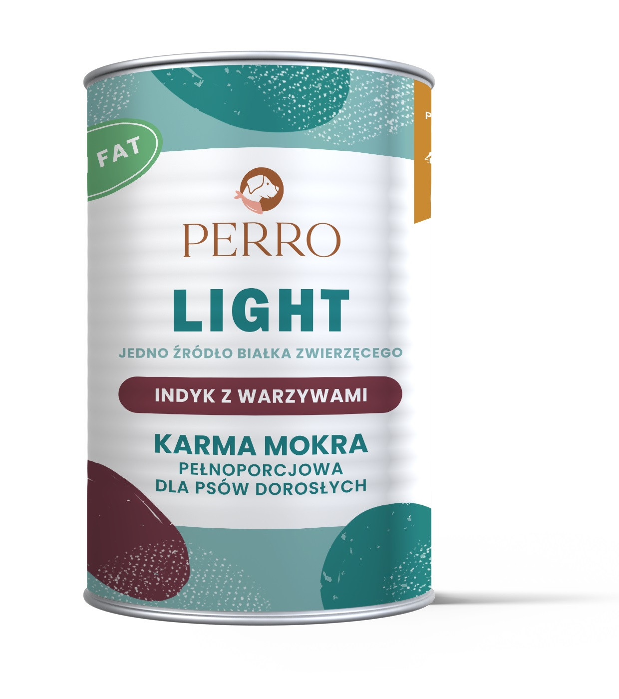 PERRO Light Indyk z warzywami - mokra karma dla psa - 400g